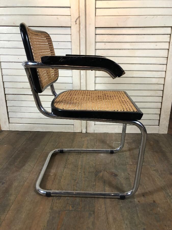 Paire de chaises S64 modèle CESCA par Marcel BREUER 