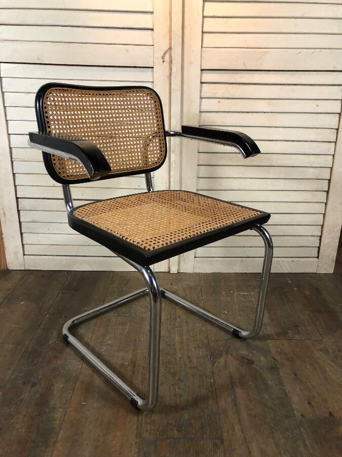 Paire de chaises S64 modèle CESCA par Marcel BREUER 